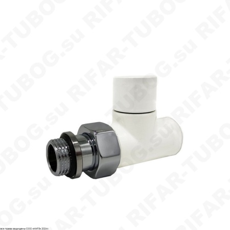 0779-1500VC0A SR Rubinetterie Вентиль на обратную подводку Tondera Light, прямой, G 1/2 НР х G 1/2 ВР, Белый