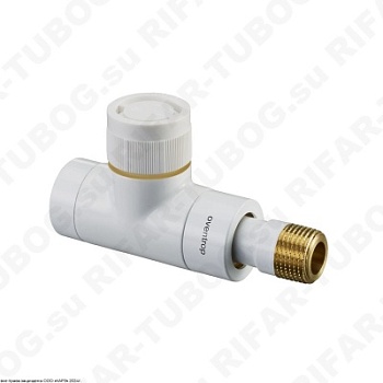 1163162 Oventrop Термовентиль E, проходной, R 1/2 НР х Rp 1/2 ВР, RAL9016