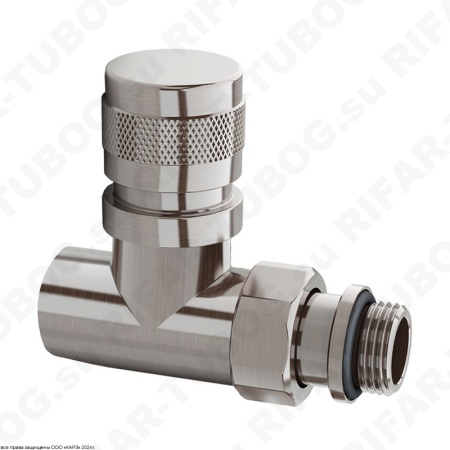 0612-1500NS00 SR Rubinetterie Ручной вентиль Tondera, прямой, G 1/2 НР х G 1/2 ВР, Матовый никель