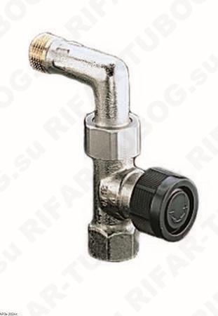 1181304 Oventrop Термовентиль A, проходной с отводом, G 1/2 НР х Rp 1/2 ВР