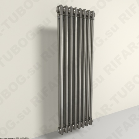 Радиатор 2-х трубчатый RIFAR TUBOG 2092 - 8 сек, подключение боковое универсальное (B1-B4), цвет TL — Технолак (глянцевый)