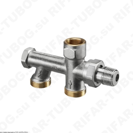 1013161 Oventrop Вентиль Uno для однотрубных систем, R 1/2 НР х G 3/4 НР х G 1/2 ВР