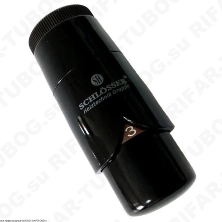 600500027 Schlosser Термостат Brillant DZ, клеммное соединение (под клапана Danfoss RA-N), RAL9005