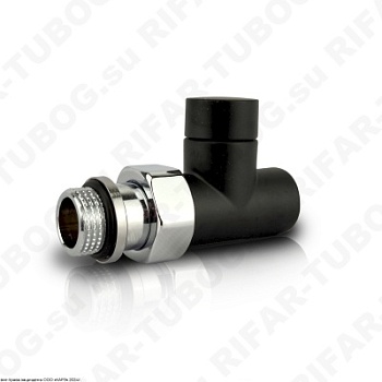 0779-1500VC0S SR Rubinetterie Вентиль на обратную подводку Tondera Light, прямой, G 1/2 НР х G 1/2 ВР, Черный матовый