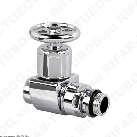 0336-1500C000 SR Rubinetterie Ручной вентиль Prestige & Minimal, маховик, прямой, G 1/2 НР х G 1/2 ВР, Хром