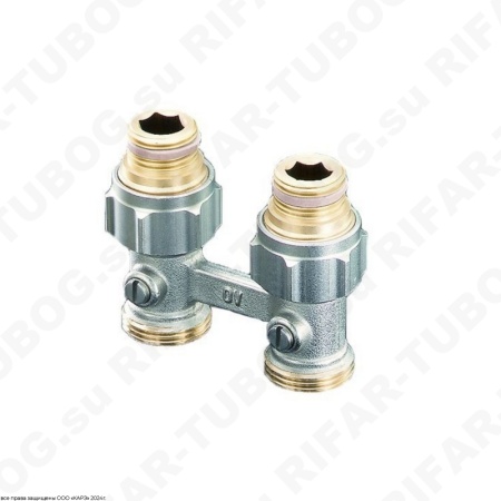 1015883 Oventrop Вентиль Мultiflex F ZB, проходной, G 1/2 НР х G 3/4 НР