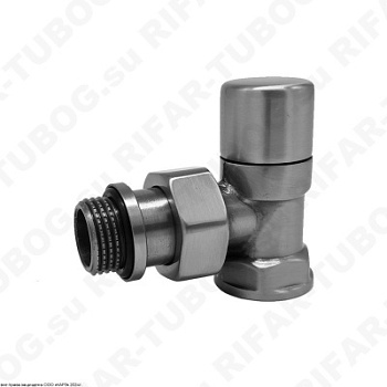 0453-1500VC0N SR Rubinetterie Вентиль на обратную подводку Ovus, угловой, G 1/2 НР х G 1/2 ВР, Серый матовый