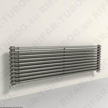 Горизонтальный радиатор 2-х трубчатый  RIFAR TUBOG HORIZONT 2240 - 10 сек, цвет TL — Технолак (глянцевый)