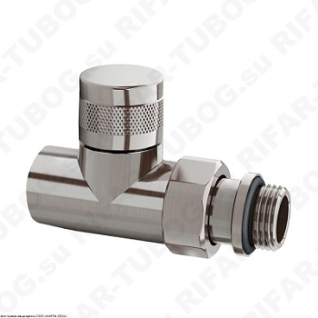 0672-1500NS00 SR Rubinetterie Вентиль на обратную подводку Tondera, прямой, G 1/2 НР х G 1/2 ВР, Матовый никель