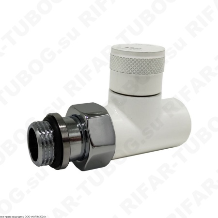 0672-1500VC0A SR Rubinetterie Вентиль на обратную подводку Tondera, прямой, G 1/2 НР х G 1/2 ВР, Белый