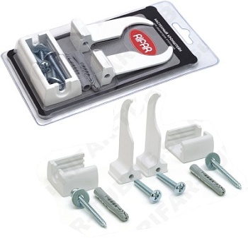 Rifar Комплект настенных кронштейнов, 2шт, Белый