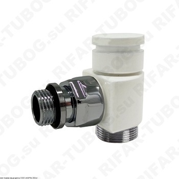 0363-1500VCPA SR Rubinetterie Вентиль на обратную подводку Prestige & Minimal, угловой, G 1/2 НР х 24х19 НР, Белый