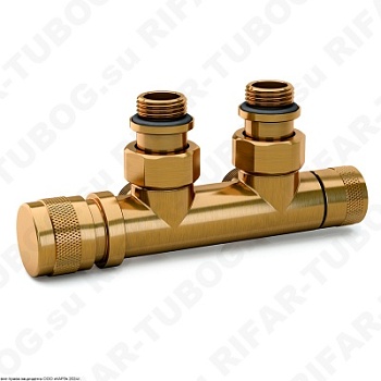 0683-1500Z0E0 SR Rubinetterie Узел нижнего подключения, ручной, угловой, Левый, G 1/2 НР х G 3/4 НР евроконус, Бронза