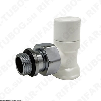 0453-1500VC0A SR Rubinetterie Вентиль на обратную подводку Ovus, угловой, G 1/2 НР х G 1/2 ВР, Белый