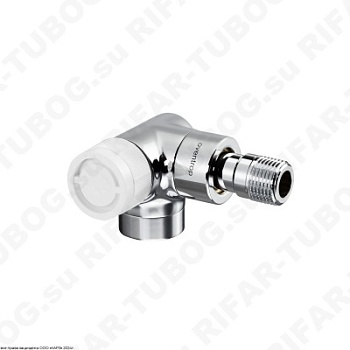 1163452 Oventrop Термовентиль E, угловой трехосевой левый, R 1/2 НР х Rp 1/2 ВР, CR