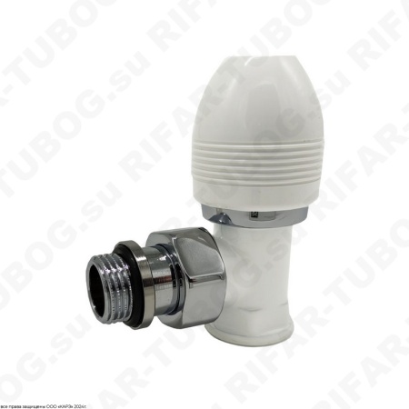 0435-1500VC0A SR Rubinetterie Ручной вентиль Ovus, угловой, G 1/2 НР х G 1/2 ВР, Белый