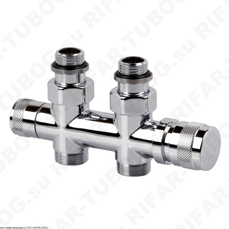 0682-1500C0E0 SR Rubinetterie Узел нижнего подключения, ручной, прямой, G 1/2 НР х G 3/4 НР, Хром