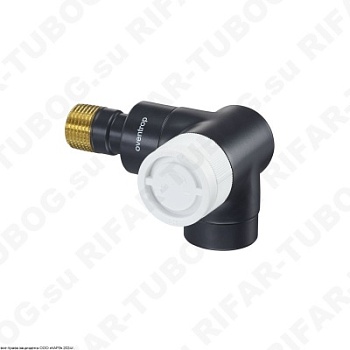 1163433 Oventrop Термовентиль E, угловой трехосевой правый, R 1/2 НР х Rp 1/2 ВР, RAL7016