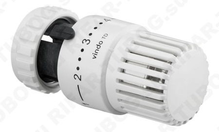 1013076 Oventrop Термостат Vindo TD, с нулевой отметкой, клеммное соединение, RAL9016