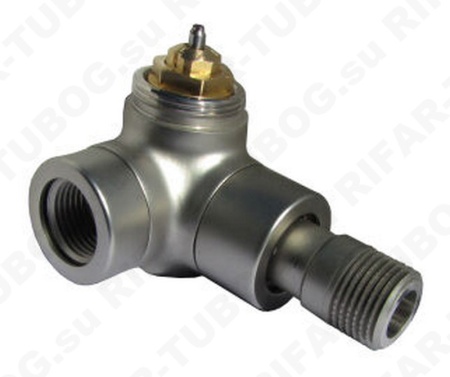 1163482 Oventrop Термовентиль E, угловой трехосевой левый, R 1/2 НР х Rp 1/2 ВР, MS