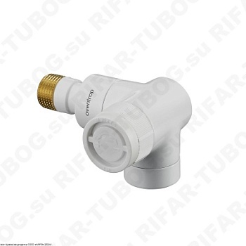 1163463 Oventrop Термовентиль E, угловой трехосевой правый, R 1/2 НР х Rp 1/2 ВР, RAL9016