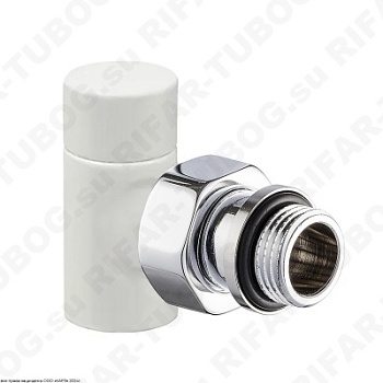 0775-1500VC0A SR Rubinetterie Вентиль на обратную подводку Tondera Light, угловой, G 1/2 НР х G 1/2 ВР, Белый