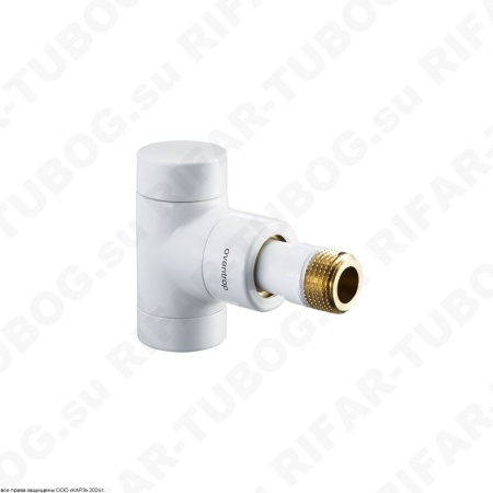 1166062 Oventrop Вентиль Combi E, угловой, R 1/2 НР х Rp 1/2 ВР, RAL9016