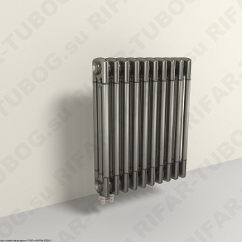 Радиатор 3-х трубчатый RIFAR TUBOG 3047 - 8 сек, подключение нижнее одностороннее (D1), цвет TL — Технолак (глянцевый)