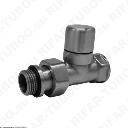 0454-1500VC0N SR Rubinetterie Вентиль на обратную подводку Ovus, прямой, G 1/2 НР х G 1/2 ВР, Матовый никель