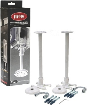 Rifar Комплект напольных кронштейнов, 2шт, Белый