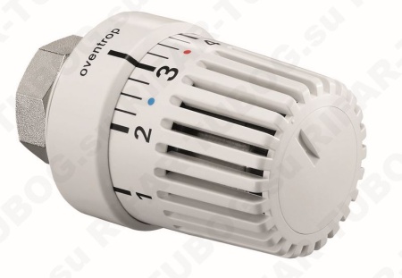 1011488 Oventrop Термостат Uni LH, 8-38 градусов, RAL9016