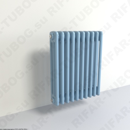 Радиатор 3-х трубчатый RIFAR TUBOG 3052 - 43 сек, подключение боковое универсальное (B1-B4), цвет SA — Сапфир (глянцевый)