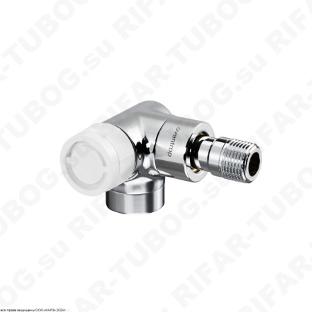 1163452 Oventrop Термовентиль E, угловой трехосевой левый, R 1/2 НР х Rp 1/2 ВР, CR