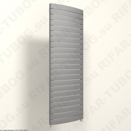 Биметаллический радиатор RIFAR CONVEX 500 - 22 сек., подключение нижнее разнесенное, титан