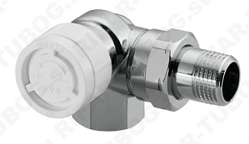 1162472 Oventrop Термовентиль CV9, трехосевой левый, R 1/2 НР х Rp 1/2 ВР, CR