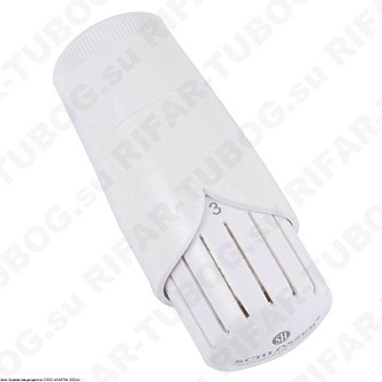 600100004 Schlosser Термостат Diamant DZ, клеммное соединение (под клапана Danfoss RA-N), Белый