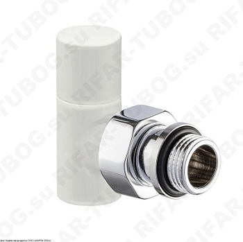 0774-1500VC0A SR Rubinetterie Ручной вентиль Tondera Light, угловой, G 1/2 НР х G 1/2 ВР, Белый