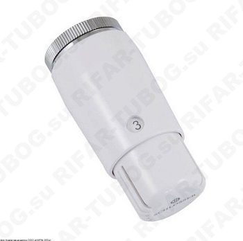 601100033 Schlosser Термостат Mini Diamant SH, M30x1,5 (под клапана Schlosser, Honeywell, Heimeier, Oventrop), Белый