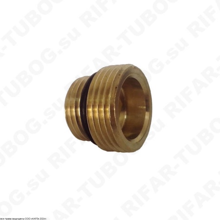 603000040 Schlosser Ниппель, плоское уплотнение, G 3/4 НР х G 1/2 НР