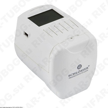601100001 Schlosser Электронный программируемый термостат SH, M30x1,5, Белый
