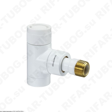 1163062 Oventrop Термовентиль E, угловой, R 1/2 НР х Rp 1/2 ВР, RAL9016