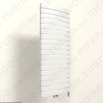 Биметаллический радиатор RIFAR CONVEX VENTIL 500 - 18 сек., подключение нижнее центральное, белый (глянцевый)