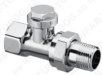 1165554 Oventrop Вентиль Combi С, проходной, R 1/2 НР х Rp 1/2 ВР, CR