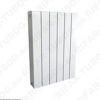 Биметаллический радиатор RIFAR SUPReMO 800 - 13 сек., подключение боковое, белый (глянцевый)