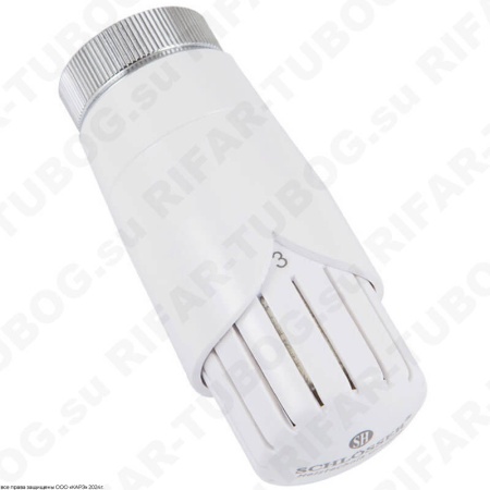 600100005 Schlosser Термостат Diamant DR, M30x1,5 (под клапана Danfoss RTD-N), Белый