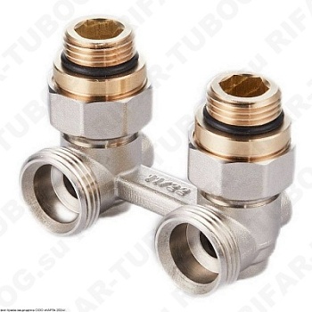 RTE 07.00002 Royal Thermo Узел нижнего подключения, угловой, G 1/2 НР х G 3/4 НР