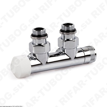0685-1500C0E0 SR Rubinetterie Узел нижнего подключения Tondera, термостатический, угловой, G 1/2 НР х G 3/4 НР евроконус, Хром
