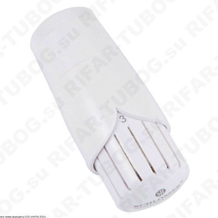 600100004 Schlosser Термостат Diamant DZ, клеммное соединение (под клапана Danfoss RA-N), Белый