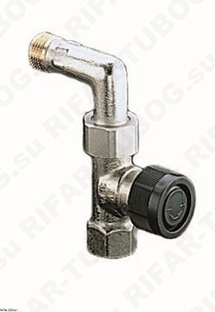 1181304 Oventrop Термовентиль A, проходной с отводом, G 1/2 НР х Rp 1/2 ВР