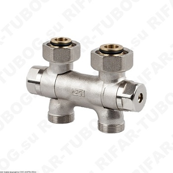 0705-2000N0E0 SR Rubinetterie Узел нижнего подключения Free Style, универсальный, G 3/4 НР х G 3/4 НР